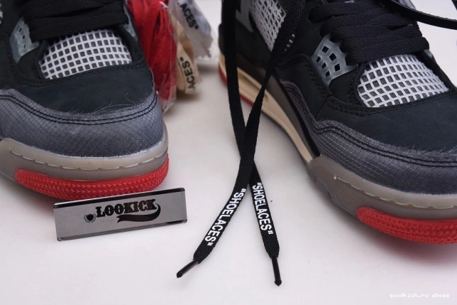 4 Off White Jordan x Bred CV9388-001 Retro Air 0820